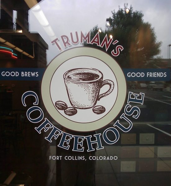 e3 Trumans Coffeehouse door