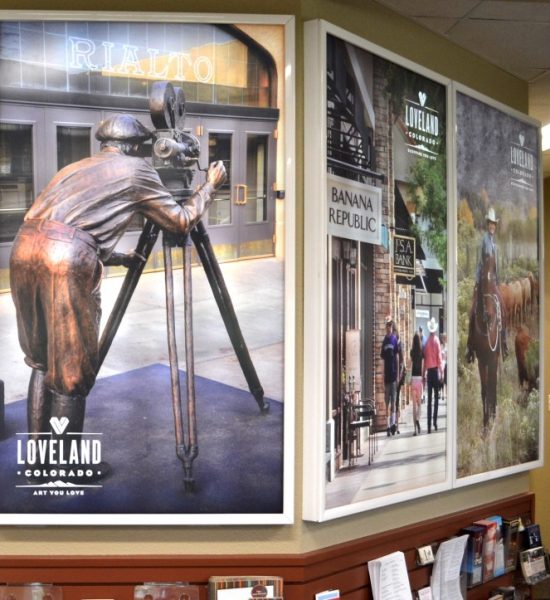 Visitor Center Lighted Displays